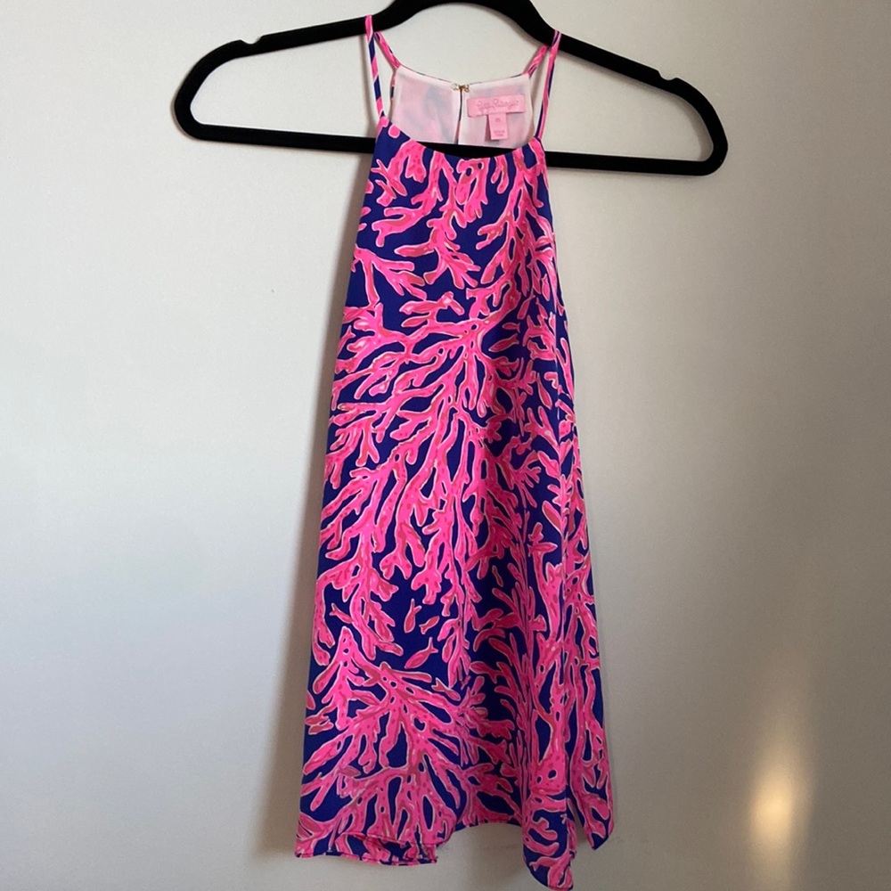 Lilly Pulitzer high neck blouse